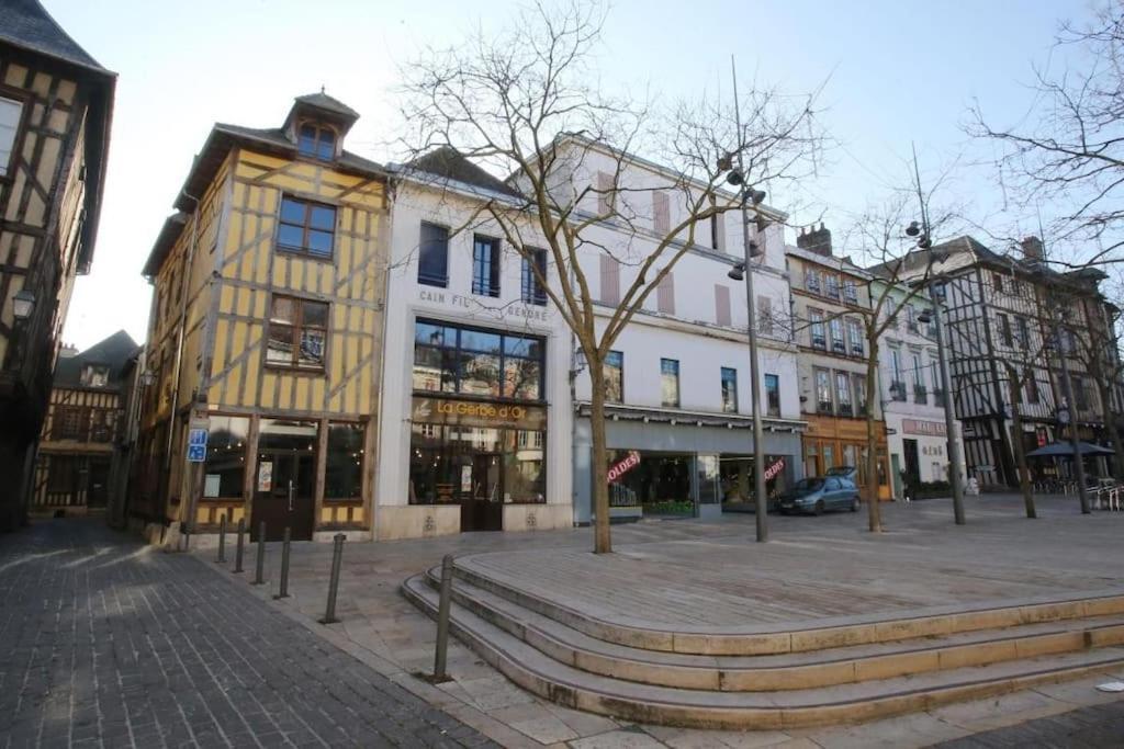 Cocoon Standing - Coeur Historique De Troyes Apartment Exterior foto